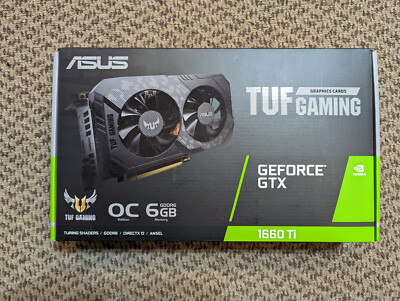 GPU BOX ONLY ASUS GEFORCE GTX 1660 Ti