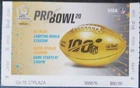 NFL 2020 PRO BOWL TICKET 1 AFC NFC FOOTBALL FROM ORLANDO