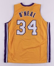 Shaquille O  Neal signed Los Angles Jersey JSA