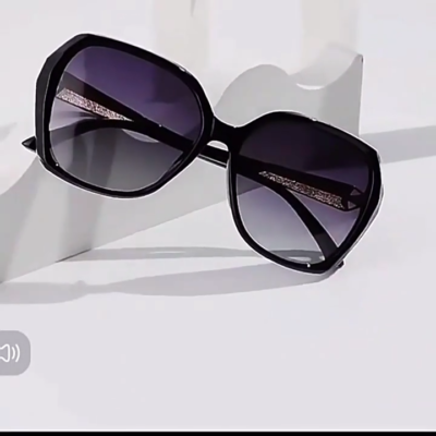 2Pcs Oversized Polarized Sunglasses For Women Jackie O Large  display picture 2