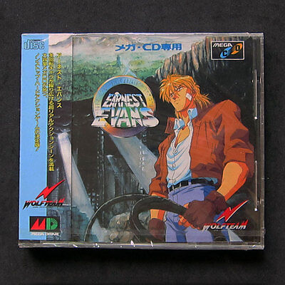 Brand New Sealed Sega Mega CD Earnest Evans Game  Japan 