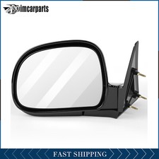 Driver Side Manual Side View Mirror For 94-98 Chevy S10 Blazer S10 Pickup Truck