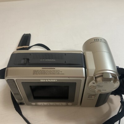 SHARP Video8 VIEWCAM VL-EL300 ① Sharp Zoom 8 Viewcam Model VL-E30U Not Sure If It Works Selling