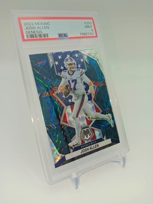 2022 Mosaic Josh Allen Genesis National Pride PSA9 #253