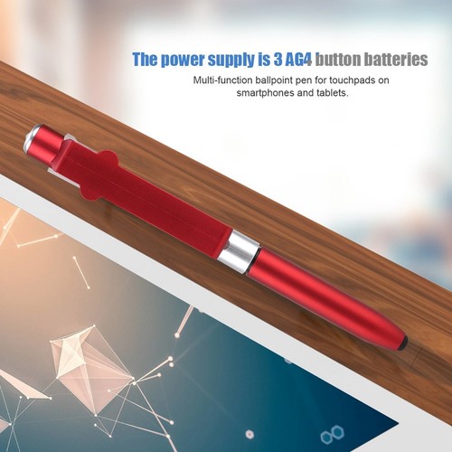 4 In 1 Touch Screen Capacitive Ballpoint Pens With LED Light For Tablet Hot - Bild 10 von 17