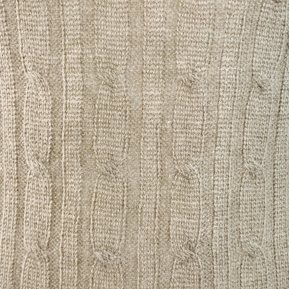 Suéter GUCCI Talla L Tostado Tejido con Cable Cashgora Cuello Redondo Foto 2 de 4