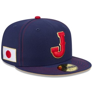 ネイビー 野球帽 Jの刺繍 WBCロゴ 日本国旗 Japan Wbc Hat | eBay