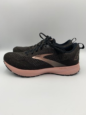 Brooks Women's Revel 4 Running Shoe Sneaker Size 9 1203371B002 Black Purple 