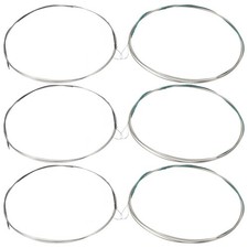  3 Pairs Stringed Instrument Part Metal Strings for Erhu Musical Accessories