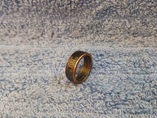 Illinois Handcrafted Washington Quarters coin ring, size 6