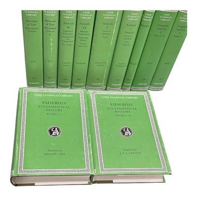 アリストテレス Loeb Classical Library Loeb Classical Library 11 Vol Set Eusebius Aristotle Diogenes
