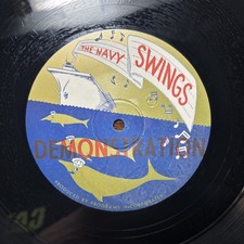 DEMO Copy “The Navy Swings” Radio Transcription 16” 