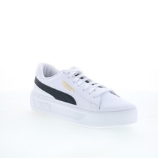 Puma Smash Platform V3 39075804 Womens White Lifestyle Trainers Shoes