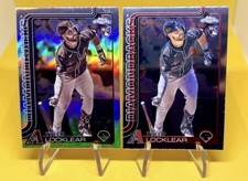 2025 Topps Chrome Update Series - Tyler Locklear #USC80 (RC) Refractor + Base
