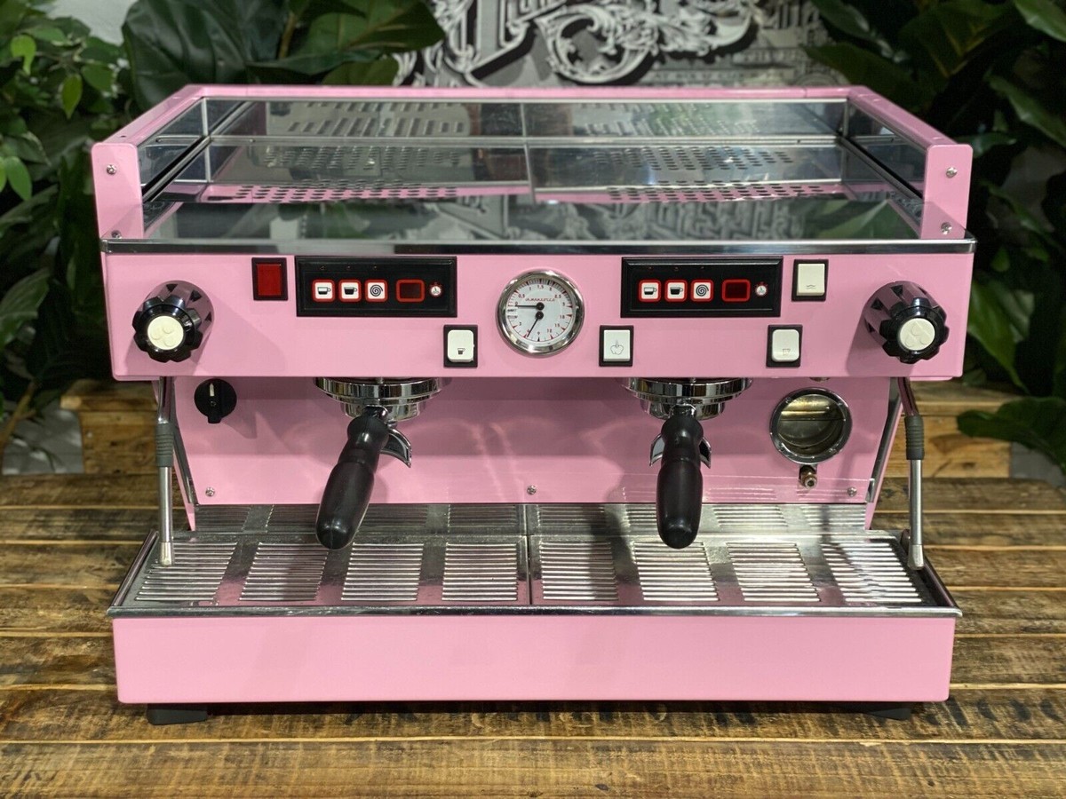 LA MARZOCCO LINEA CLASSIC 2 GROUP ESPRESSO COFFEE MACHINE PINK GIN