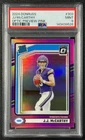 J.J. MCCARTHY PSA 9 2024 PANINI DONRUSS OPTIC #303 RATED ROOKIE PREVIEW PINK 526