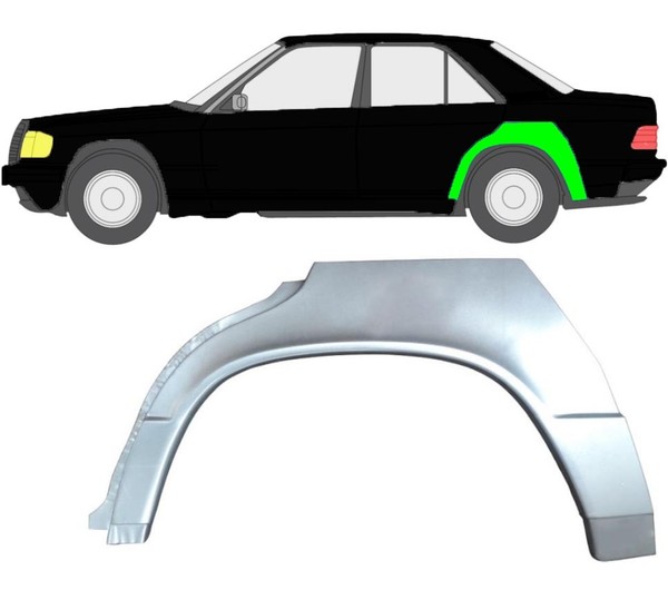 Radlauf FüR Mercedes W201 190 1982 - 1993 Links-image