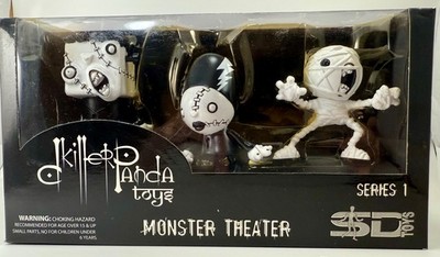 D Killer Panda Monster Theater Series 1 New In Box Nice!