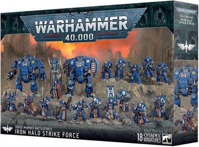 Warhammer 40k Space Marines Battleforce Iron Halo Strike Force NEU und OVP
