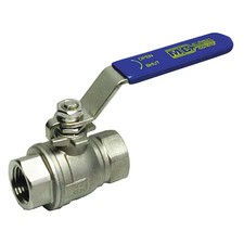 1" Fnpt Stainless Steel Ball Valve Inline, G-Ssf-100