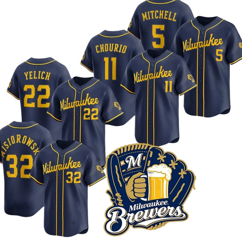 BIG SALE! Men's Milwaukee Brewers Tonight Jersey Baseball Fan Gift All Size