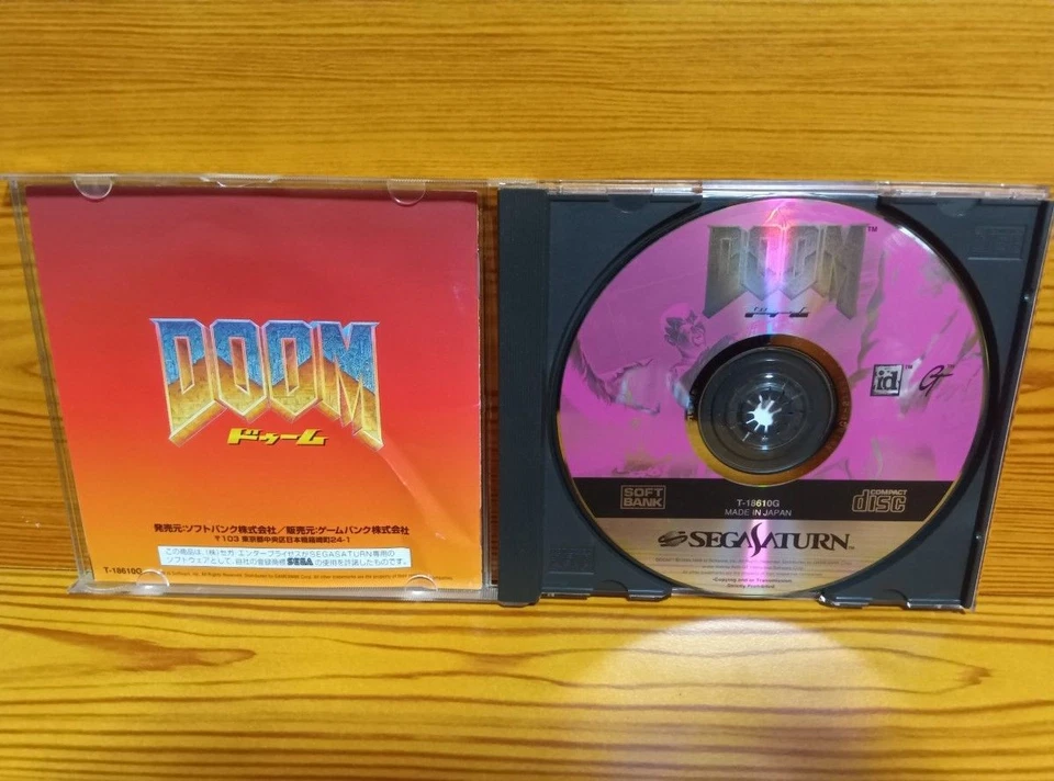 Doom Sega Saturn SS Used Game Very Good NTSC-J Japan JP - Image 4 of 4