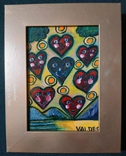 DALNY MARGA VALDES Original oil painting 5x7" Primary Art Market NEW