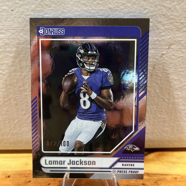 2024 Panini Donruss - Lamar Jackson #130 Press Proof Silver /100