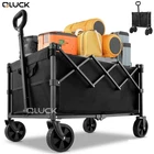 Heavy Duty Collapsible Folding Wagon Cart Beach Utility Hand Truck Small