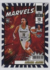 2025 Panini Donruss WNBA Net Marvels Aziaha James #18 0ze3
