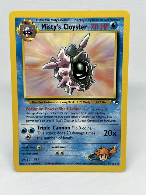 Misty's Cloyster #29 (Gym Heroes (2000))