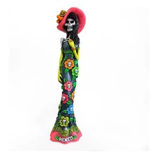 Vestido Flor Catrina Artesanía Mexicana