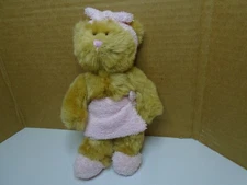 2019 RUSS BERRIE MISS BUBBLES IN PINK 8" PLUSH BEAR (ML622)