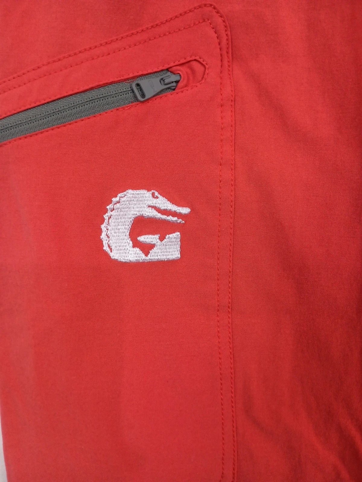 Gator Waders Men's Fishing Performance Pants Size Large Red
