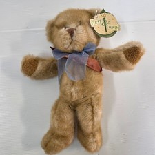 FIRST AND MAIN LIGHT BROWN COLOR TEDDY BEAR PLUSH STUFFED TOY USED - 12"