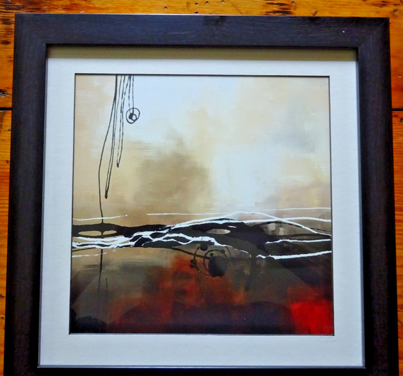 Contemporary art work, 20" x 20"
