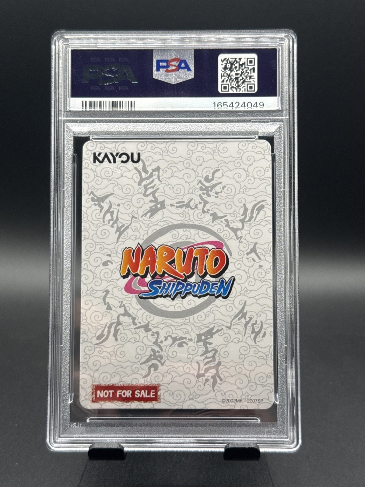 2025 Kayou Naruto Uzumaki PR Box Topper #005 PSA 10 Gem Mint view 2