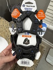 New Yaktrax Snow Trax Traction Device, Size Large Men s 8-12, Women s 9.5