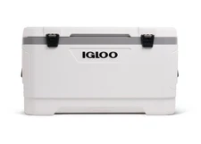 Igloo 100 QT Latitude Marine Ultra Hard-Sided Cooler, White and Moonscape Gray
