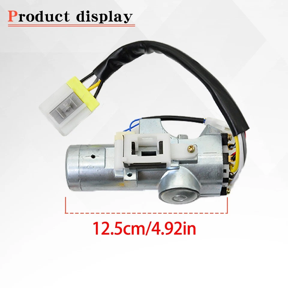 Conjunto de cilindros de trava de ignição compatível com Frontier 1999-2003 Xterra 2000-2004 H0600-3J125 - Imagem 3 de 4