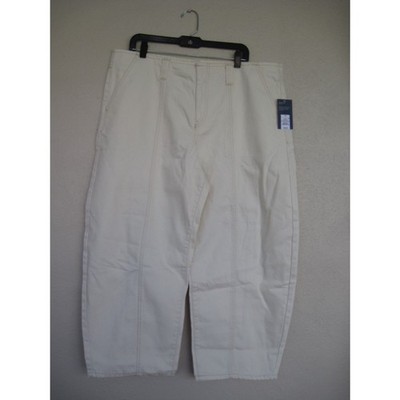 Universal Thread Womens Sailor Wide Leg Cream Color Pants Size 22 NWT