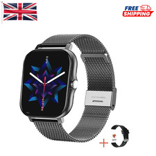 Bluetooth Smart Watch Call Fitness Tracker Men Women Heart Rate Blood Pressure