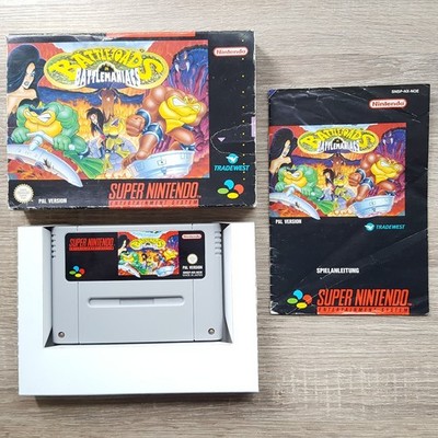 SNES Battletoads in Battlemaniacs in OVP Anleitung Super Nintendo PAL Spiel
