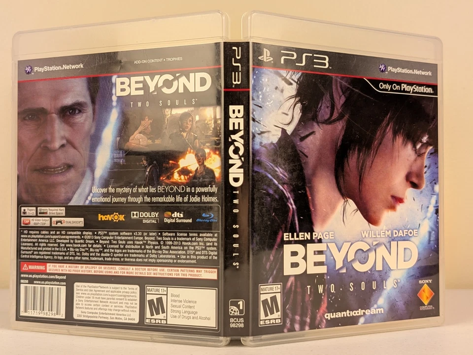 Beyond Two Souls (PlayStation 3 PS3)➡️No Manual  - Tested - Excellent 📀! - Image 4 of 4
