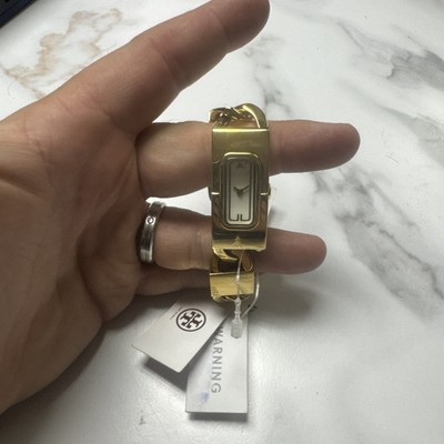 Tory Burch Ladies the T watch gold tone stainless steel tbw3039