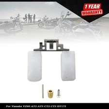 For Yamaha YZ80 AT2 AT3 CT2 CT3 DT175 Carburetor Float Bowl Pin Needle Seat Set