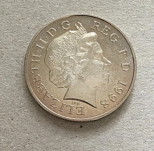 1998 PRINCE OF WALES 50TH  BIRTHDAY COMMEMORATION £5 CROWN COIN
