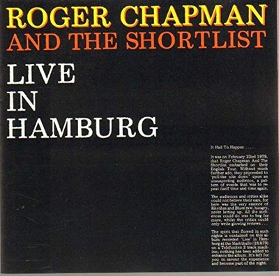 Roger Chapman - Live in Hamburg - Roger Chapman CD SHVG The Cheap Fast Free Post