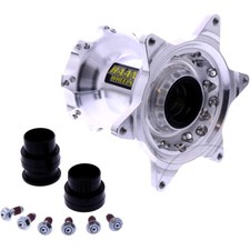 Hub Haan Silver, CNC Machined from 6082 T6 Alloy for: Yamaha YZ Monster Energ