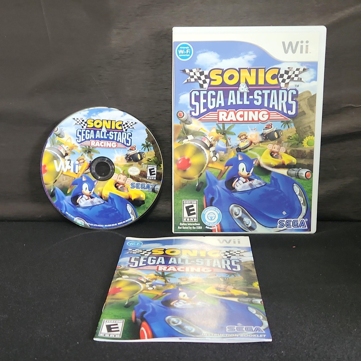 Sonic & Sega All-Stars Racing Wii Game CIB | eBay